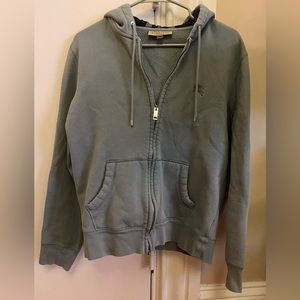 Burberry men’s zip up hoodie